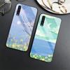 Чехол с изображением пейзажа для Samsung Galaxy A52 A70 A71 A73 A53 A13 5g A03 A72 A22 A21s A03 Core A42, крышка из закаленного стекла