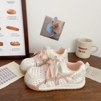 Стильные и простые дышащие повседневные универсальные кеды с полым отверстием, летняя новинка, нишевые инс