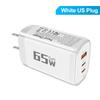 85 Вт GaN USB Type C зарядное устройство QC3.0 быстрая зарядка PPS PD 65 Вт 30 Вт быстрая зарядка для iPhone 15 14 Pro MacBook ноутбук Ipad Samsung