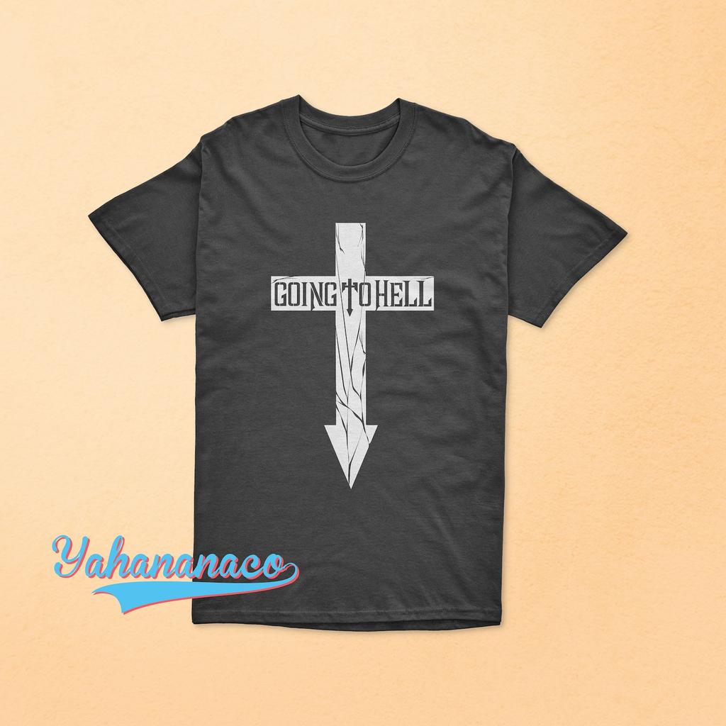 The Pretty Reckless T-Shirt Going to Hell Hard Rock Alternative Rock Taylor Momsen Music Band Black White Sport Grey Gildan T-Shirt