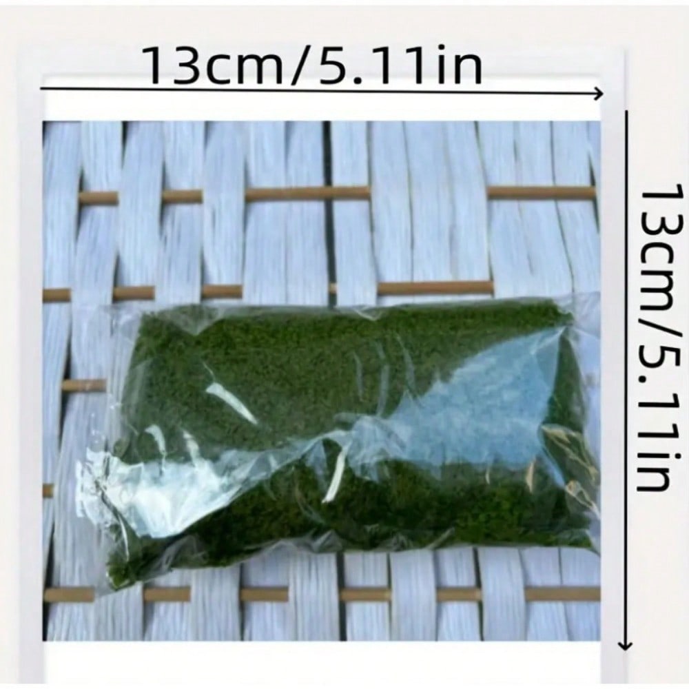 100 г реалистичного искусственного мха для поделок своими руками и домашнего декора, идеально подходит для внутренних ландшафтов и свадебных украшений