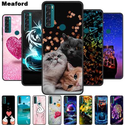 Для TCL 20 SE чехол 205, мягкий силиконовый крутой мультяшный чехол для TCL 20B 6159K, задняя крышка для TCL 20 R 5G 20SE, модные чехлы из ТПУ