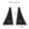 2PCS Car Door Corner Protective Covers Anti-Collision Stickers For Renault Megane 2 3 Koleos Duster Clio 4 Logan Captur Kadjar S444