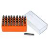 36-Piece 6mm Number & Capital Letter Stamp Set (A-Z & 0-9) Punch Perfect for Imprinting Metal, Plastic, Wood, Leather.1/4 (6mm)