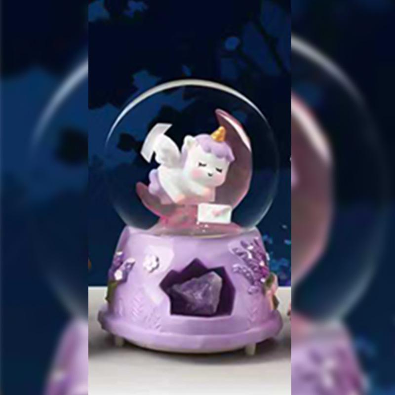 Астронавт Хрустальный шар Музыкальная шкатулка Украшение - Студент Снежный шар Подарок на день рождения