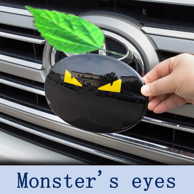 Для T/oyota Alphard Vellfire Cruiser Supra Prado, меняющий цвет логотип, автомобильный значок Camry Sienna Tundra, наклейка, модифицированные аксессуары