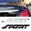 3D SPORT Graphic Logo Personality Car Metal Sticker Badge Emblem Sticker Auto Trunk Fender Decal For Mitsubishi Car