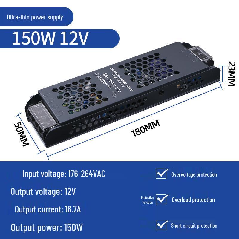 Линейная светодиодная лента COB, самоклеящаяся, встраиваемая, 24 В/12 В для потолка гостиной