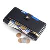 For Samsung Galaxy S24 Ultra Cell Phone Case Magnetic Leather Wallet Card Holder Phone Cover with 2 Straps