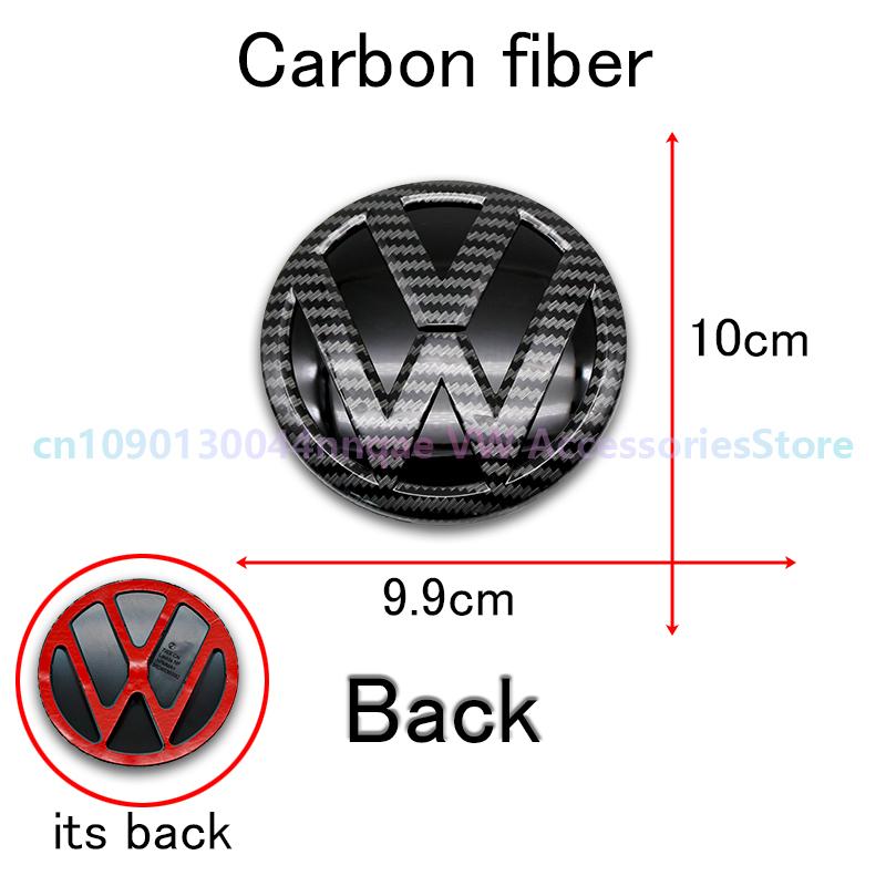 For VW Volkswagen Jetta MK5 Golf ABS car front emblem grille badge trunk badge suitable for Volkswagen Passat 2016 2017 2018 Lav