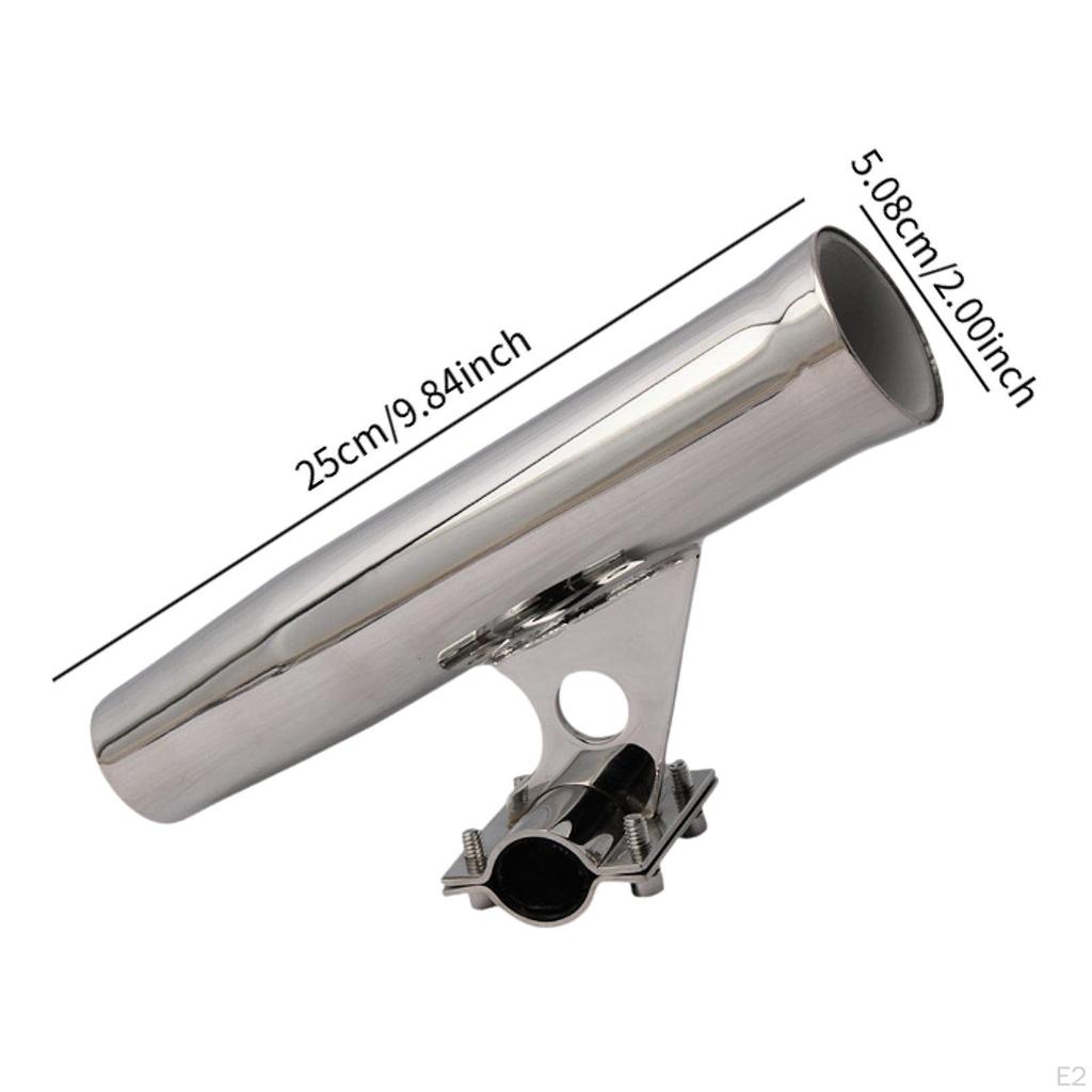 Крепление-зажим для держателя удочки, аксессуары для лодки, многофункциональный кронштейн, фурнитура, нержавеющая сталь, рейлинг