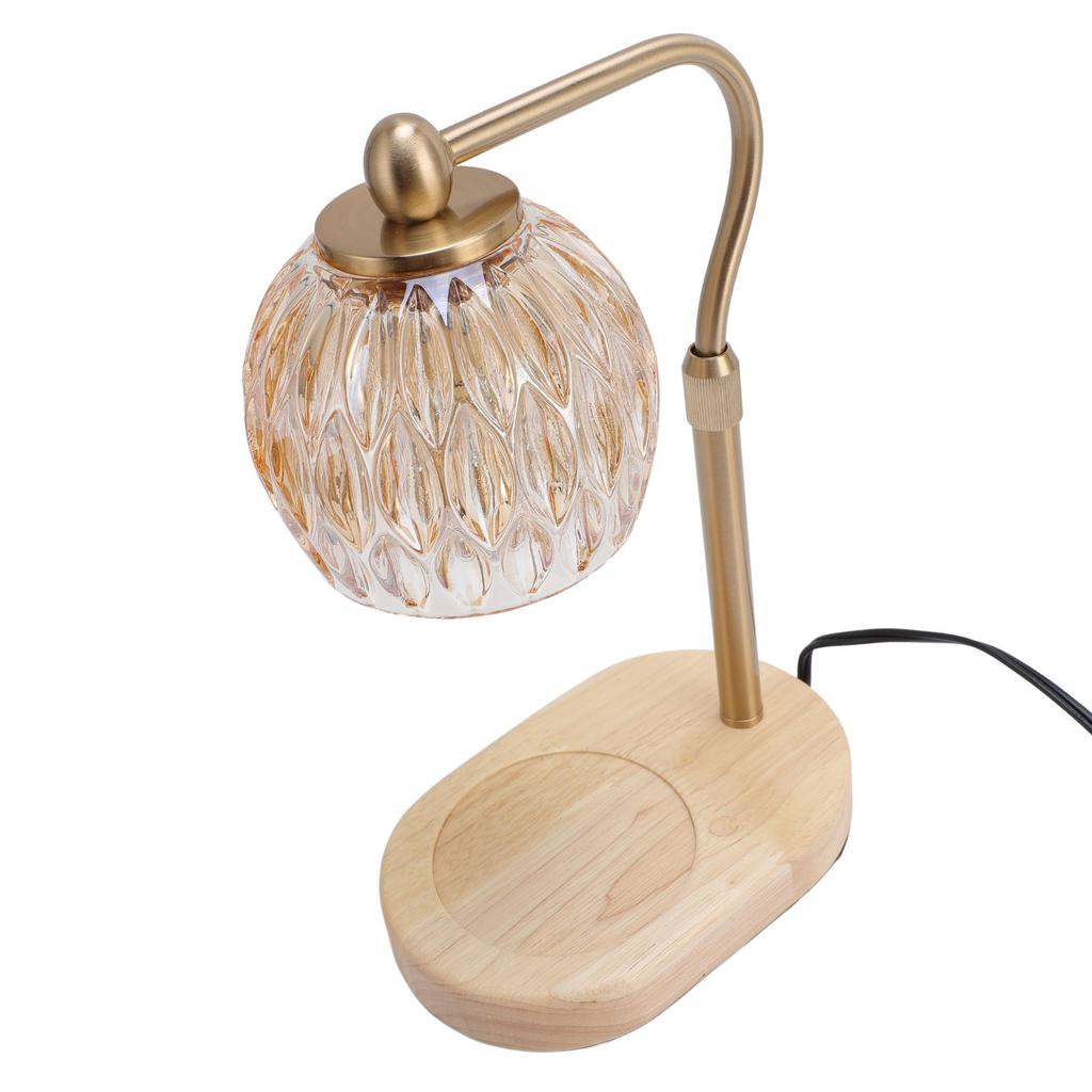 Лампа для подогрева свечей с регулируемой яркостью, домашний декор, бездымный подогревающий свет, электрические свечи, подогреватель воска