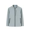 Comfortable Stand Collar Simple Letter Versatile Casual Jacket Men Jacket 152537707-1
