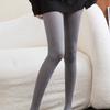 Вязаные чулки в рубчик, колготки для женщин, сексуальные прозрачные полосатые колготки, женские однотонные облегающие цельные летние женские колготки, чулки на ножках, трикотаж