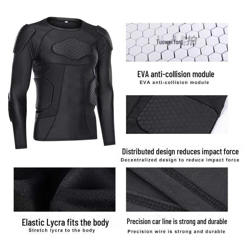 Комплект спортивной защитной экипировки для баскетбола, футбола, регби, единоборств, бейсбола и софтбола