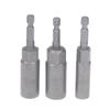 10/15Pcs Length Deepen Impact Socket Adapter 5.5-19Mm Power Nut Driver Socket Set 1/4-Inch Screwdriver Key Head Hand Tool Set