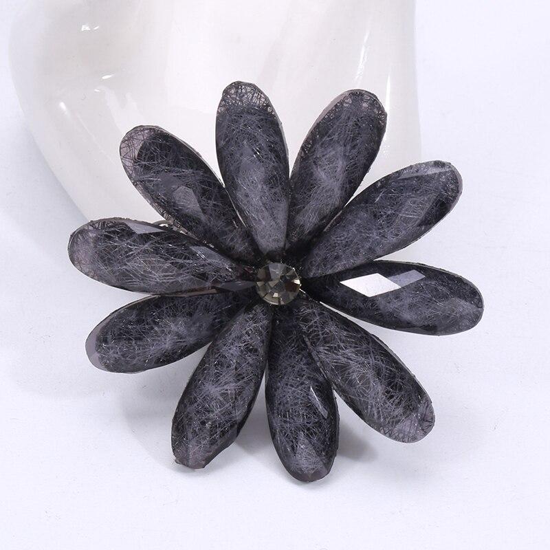 Blucome Новейшие блестящие броши со стразами и цветами для женщин и девочек, костюм, сумка, шарф, булавки для корсажа, ювелирные аксессуары, подарки