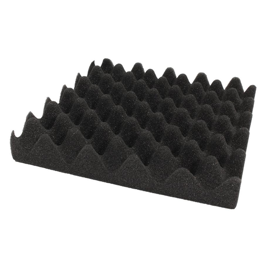 10Pcs 2cm*50cm*50cm Car KTV Soundproofing Sound Absorption Acoustic Foam Egg Crate Studio Deadening Insulation