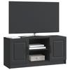 TV Cabinet Black 102 x 34.5 x 47 cm Particleboard
