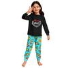 Children's  Boys And Girls Thin Two-piece  Long-sleeved Pants Two-piece