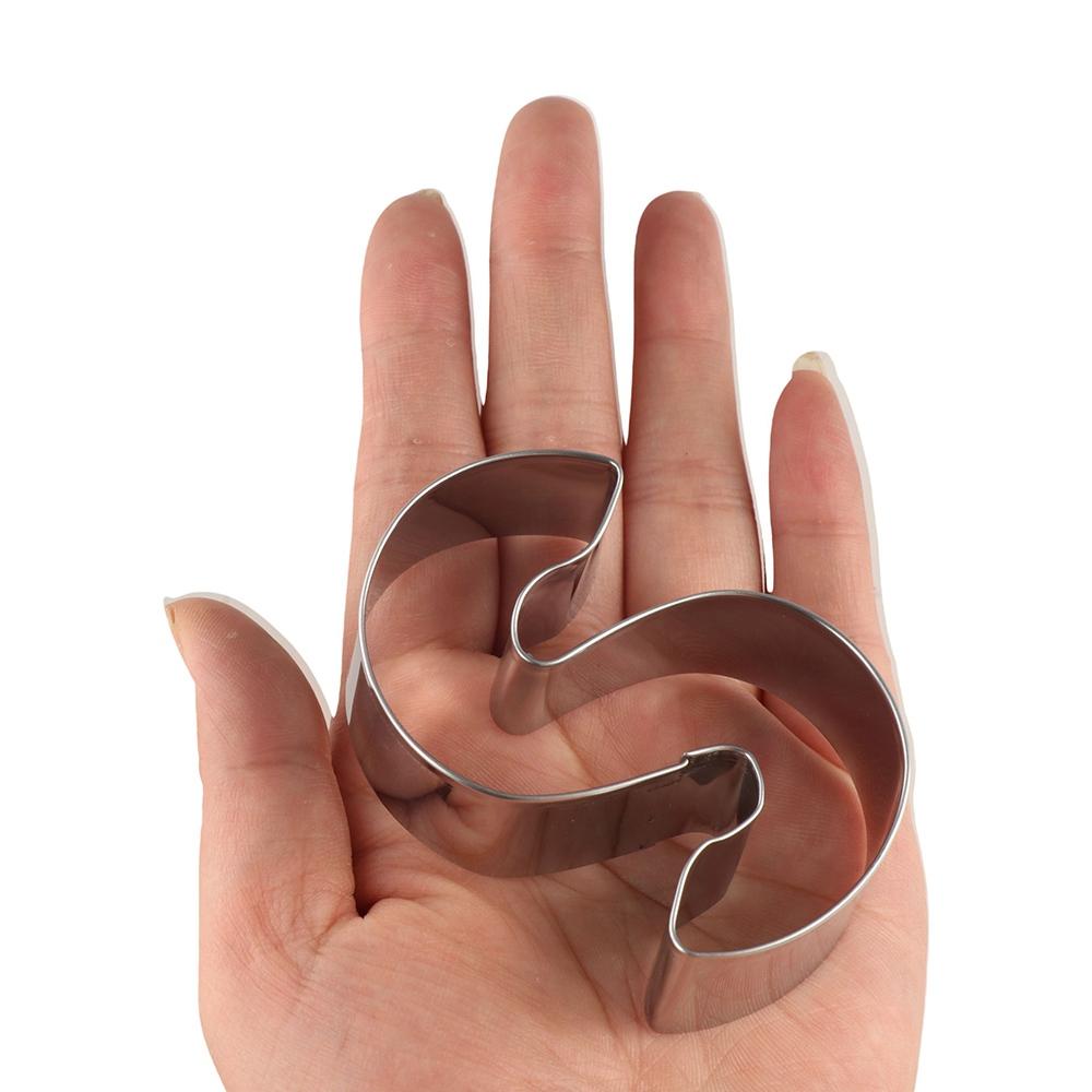 26pcs Stainless Steel Alphabet Cookie Cutters Set 3D Hand Press Letter Biscuit Stamps Rustproof DIY