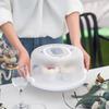 Large 10 Inch Cake Carrier Keeper Stand with Handles and Lids Container for Transport Cake Holder Tray with Cover Round Cupcake Storage Kitchen