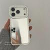 Чехол для iPhone 17 Pro Max с гальванизированными краями и стразами, подходит для iPhone 16/15/14/13/12/8, Всесторонне защитный чехол.