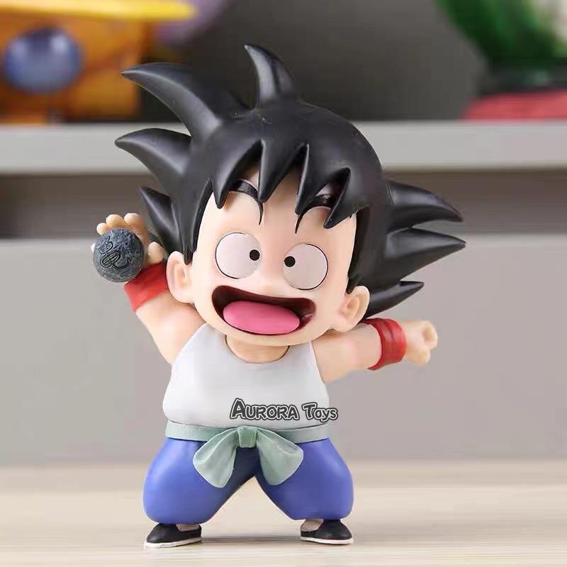 Аниме Dragon Ball Сон Гоку Аниме Фигурки Криллин Фугире Детство Милые Модели ПВХ Статуя Настольные Украшения Коллекционные Игрушки Подарки