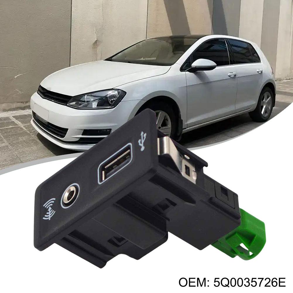 Автомобильный USB AUX Переключатель 5Q0035726E Подходит для Golf 7 Для MK7 Для Passat B8 с Функцией CarPlay Media