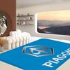P-Piaggio Logo Floor Carpet Nordic Style Home Doormat Bathroom-Toilet Mats Bedroom Hotel Decor Mat