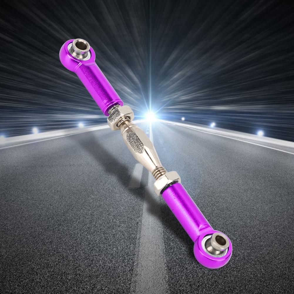 6Pcs Aluminum Alloy   Push RodsTurnbuckle Rod Linkage Accessories for RC Car  