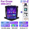 9,7" 2 Din Android 12 автомобильный радиоприемник для Chevrolet Cruze J300 2008 - 2012 мультимедийный видеоплеер GPS 4G Carplay Auto Stereo RDS DSP