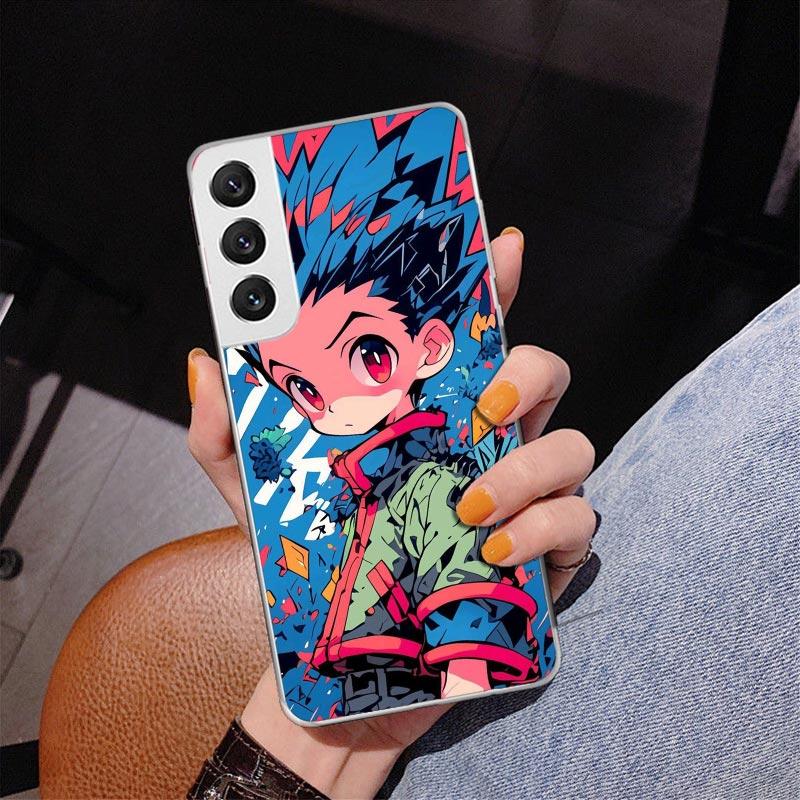 Huner X-Hunters Милый чехол для телефона Samsung Galaxy S26 S25 Edge S23 S24 Ultra S22 Plus S21 S20 FE Уникальная крышка Мягкий чехол Galaxy