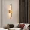 All Copper Bedroom Bedside Wall Lamp Simple Post-modern Living Room Aisle Background Wall Lamp Luxury Style Wall Lamp
