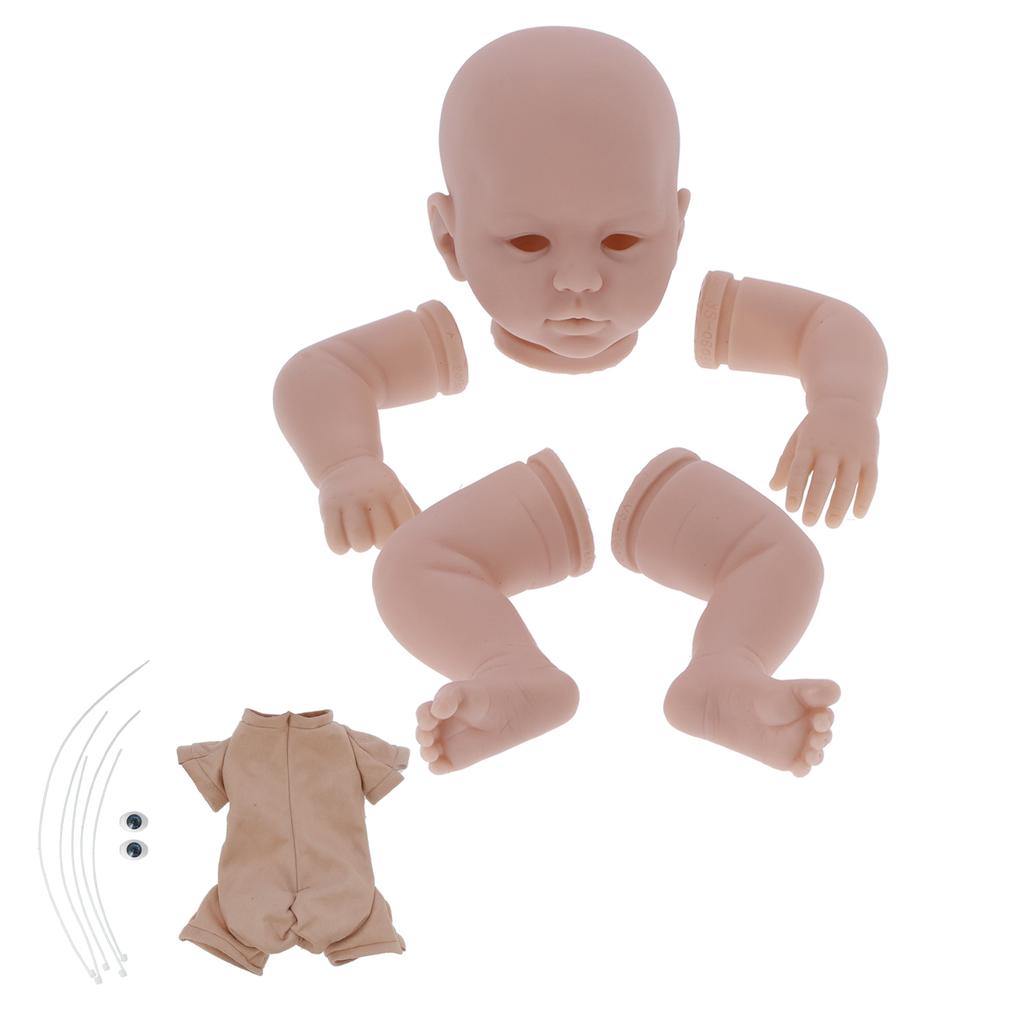 22-дюймовые имитационные наборы для кукол Reborn Baby Doll DIY Reborn Baby Doll Mold Parts Accessories Kid Toy