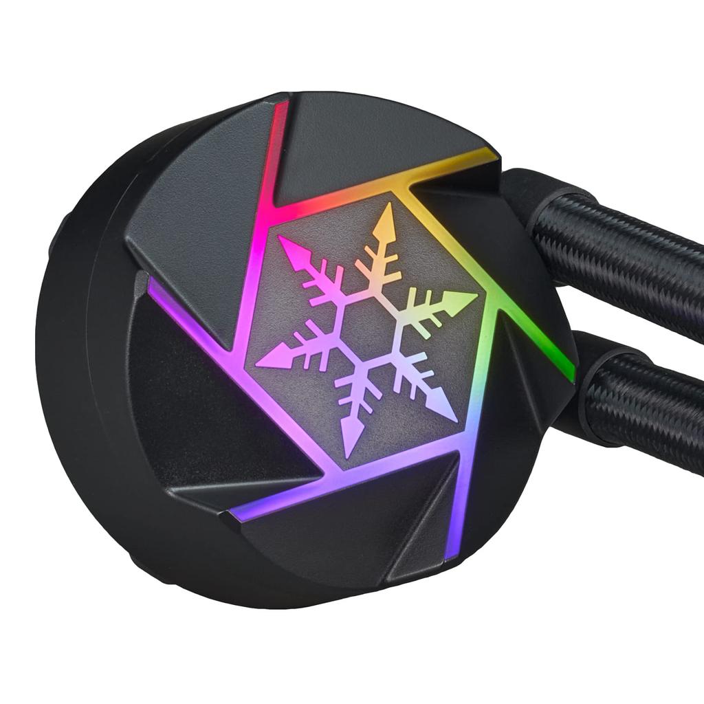 SilverStone Technology VIDA 240 Slim Высокопроизводительный тонкий жидкостный охладитель All-in-One SST-VD240-SLIM