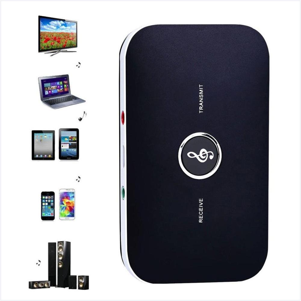 Адаптер AUX Bluetooth 5.0, передатчик, приемник, телевизор, аудиоадаптер 2 в 1 с разъемом Aux 3,5 мм RCA, низкая задержка и высокое разрешение для автомобильных динамиков HHiFi и т. д.