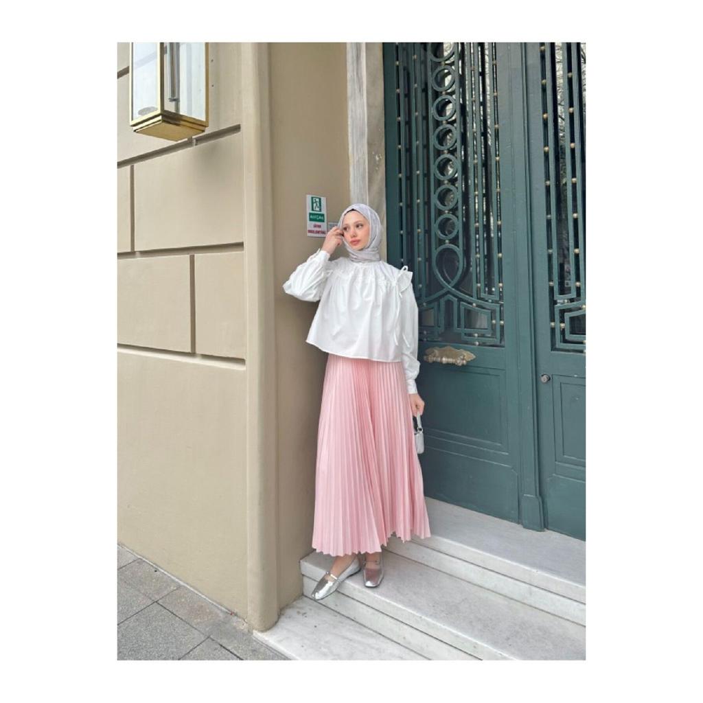 Плиссированная юбка в хиджабе