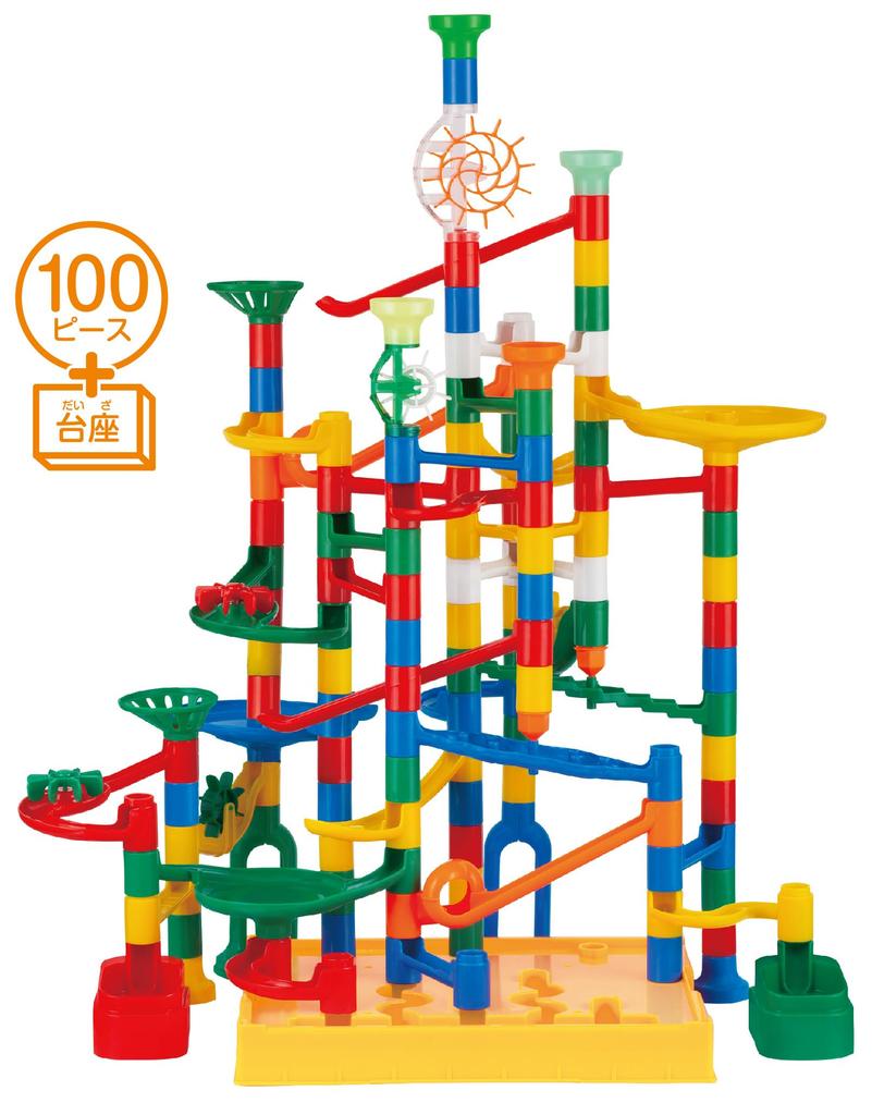 Kumon Publishing НОВЫЙ Kumikumi Slope Plenty 100 Ограниченный набор к 25-летию с увеличенным количеством шариков Развивающая игрушка Игрушки 3 года и старше KUMON BL-63