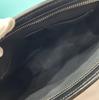 [Pre-Owned] Signature Logo Stripe Web Zipper Canvas Clutch - Very Good #RIO0MJ