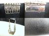 Authentic BVLGARI Black Leather 6 Pics Key Chain #a838  Refurbished