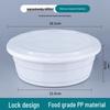 Большие одноразовые круглые контейнеры для еды Shengbi Lai
