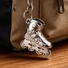 Restored 3D Roller Skate Pendant Zinc Alloy Keychain Pendant, Simulated Shape Gift Key Ring, Multiple Colors Practical Hanging Charm