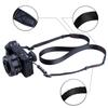 Slim Neck Strap Adjustable Length Shoulder Strap for Cameras [VKO] SLR/Mirrorless/Compact (Black