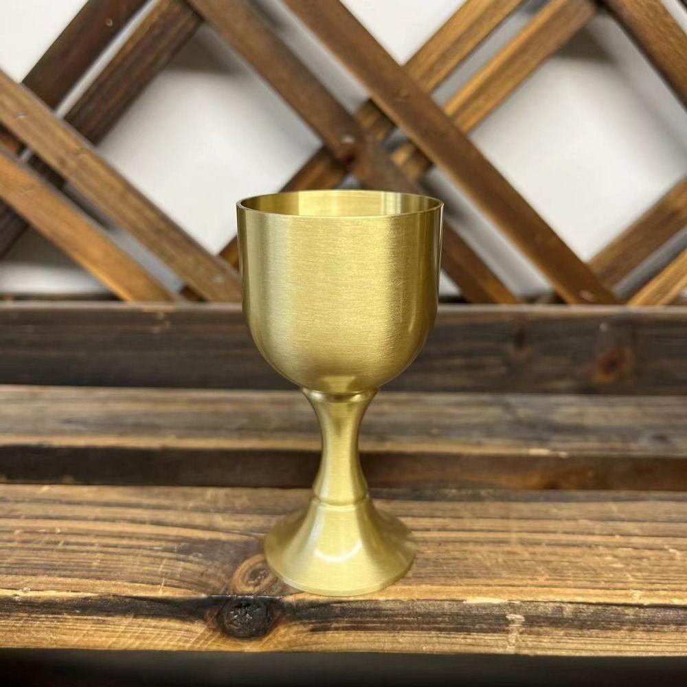 Carved Desktop Ornaments Not Fade Wine Cup Exquisite Goblet  Dining Room