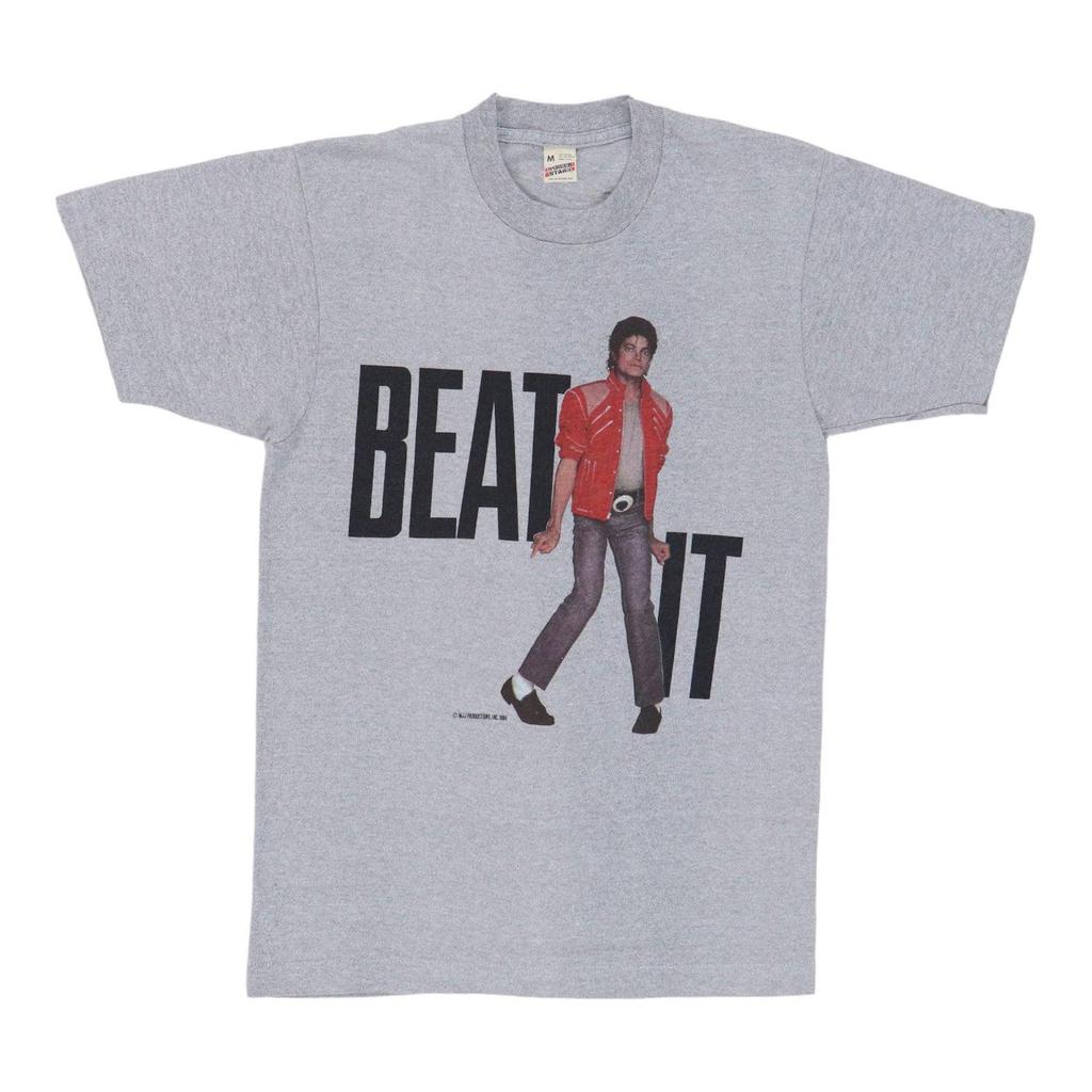 Винтажная футболка Michael Jackson Beat It 1984 года