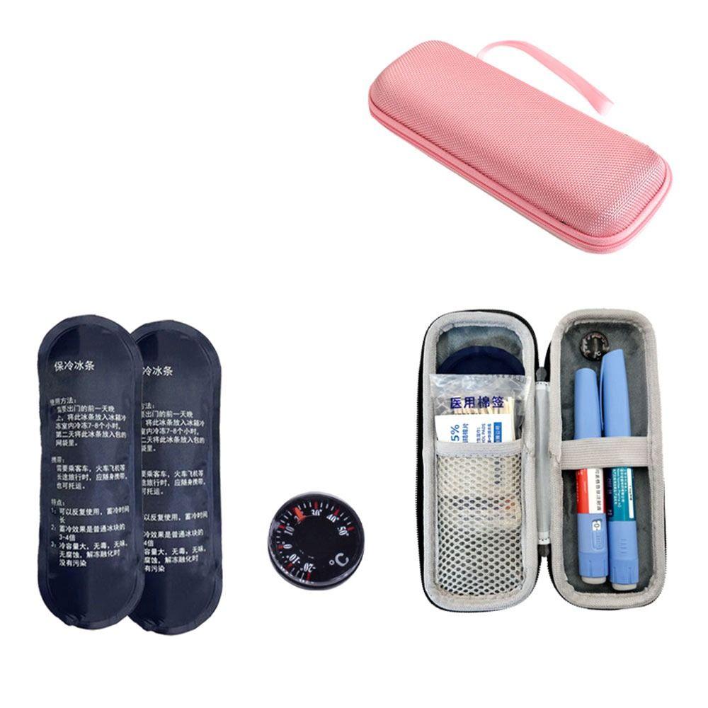 Thermal Insulated Insulin Cooler Waterproof Pocket Pill Protector Medicine Travel Cooler Diabetics