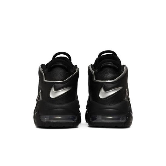 Nike Air More Uptempo 'Black Metallic Silver' DQ0839-001 Women's Shoes
