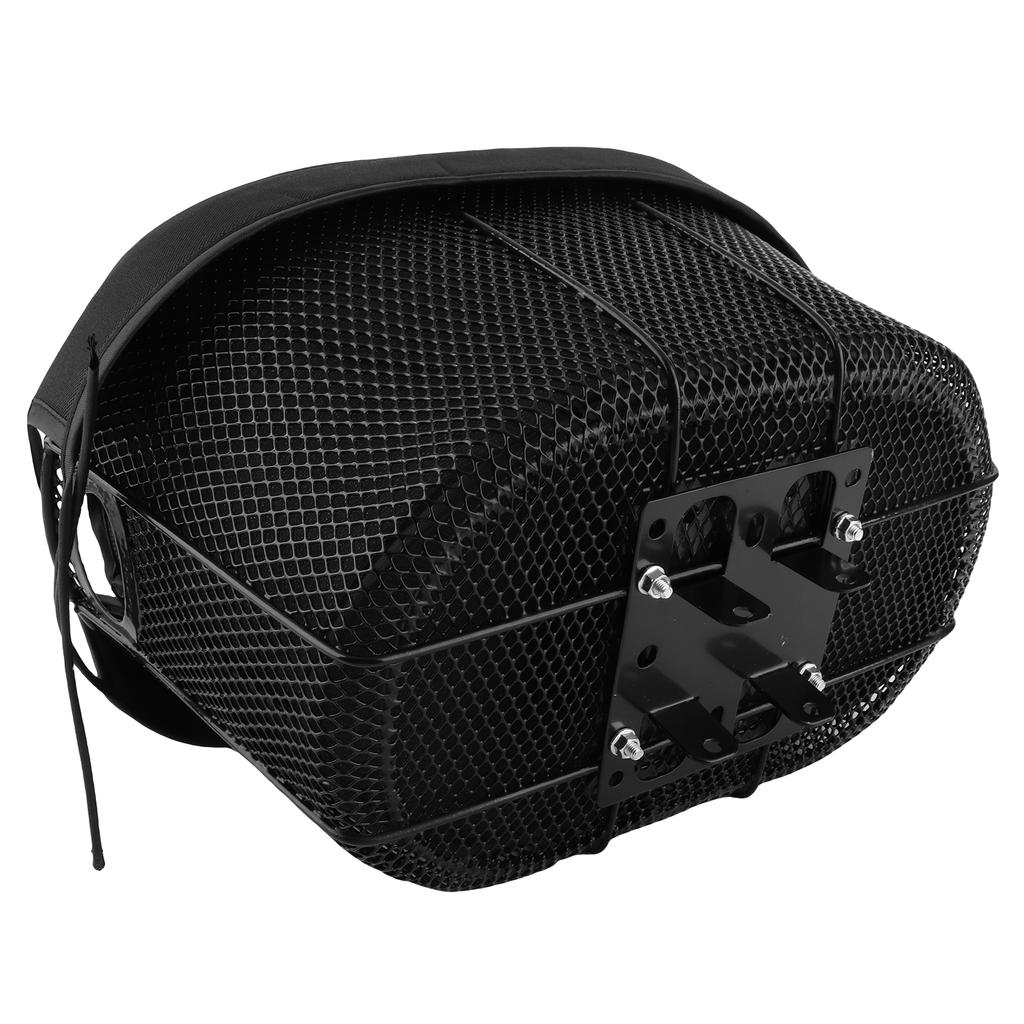 Dog Cycling Basket Cycling Shopping Basket Portable Cat and Dog Carrier for Front Crossbar with Sponge Liner Safety