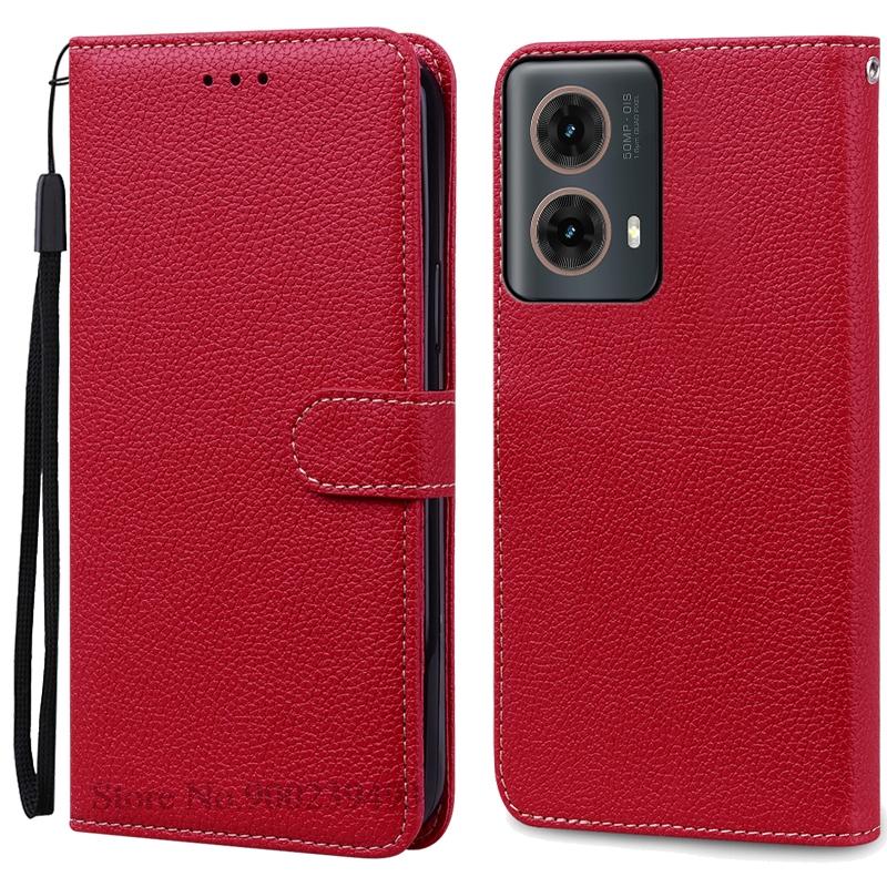 Для Moto G85 5G чехол-кошелек кожаный флип-чехол для Motorola G85 чехол мягкий силиконовый чехол-книжка для Motorola G85 5G чехол Fundas